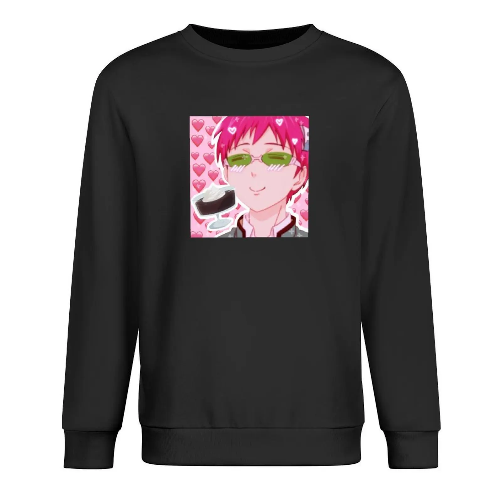 

Aesthetic Saiki K. Pullover graphic t shirts men winter clothes japanese style tracksuit winter man sweatshirt