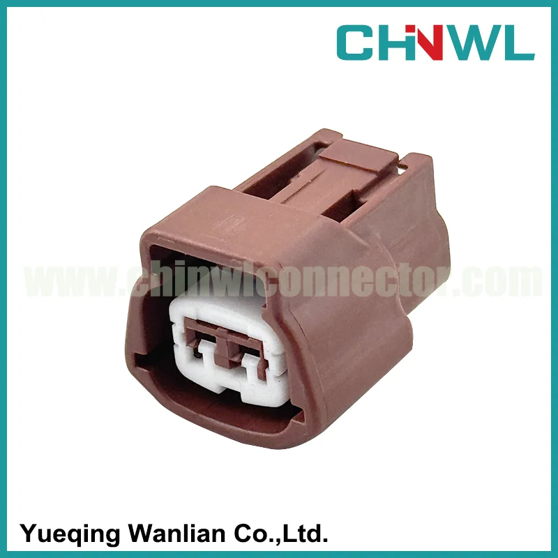 50 Sets 2 Pin Car Water Temperaure Sensor Socket Auto Wire Connector 6189-0774