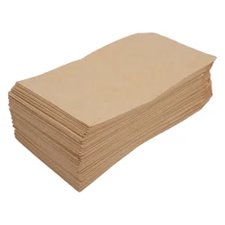 100Pcs Kraft Paper Bag Mini Envelope Gift Bags Candy Bags Snack Cookie Bags Baking Package Supplies Gift Wrap Bags 6x10cm