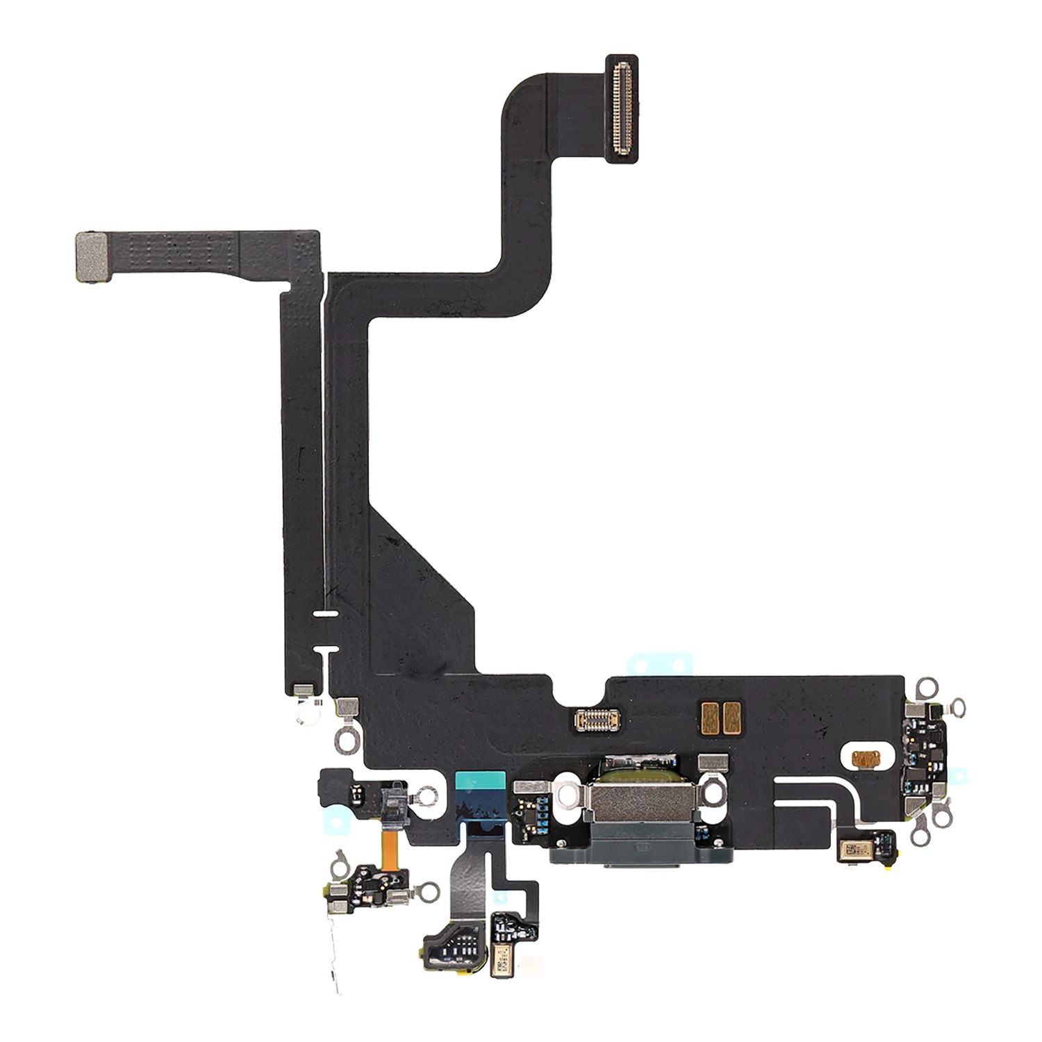 Charging Port Flex Cable for iPhone 13 Pro (A2483, A2636, A2638, A2639, A2640), Without Repair Assembly
