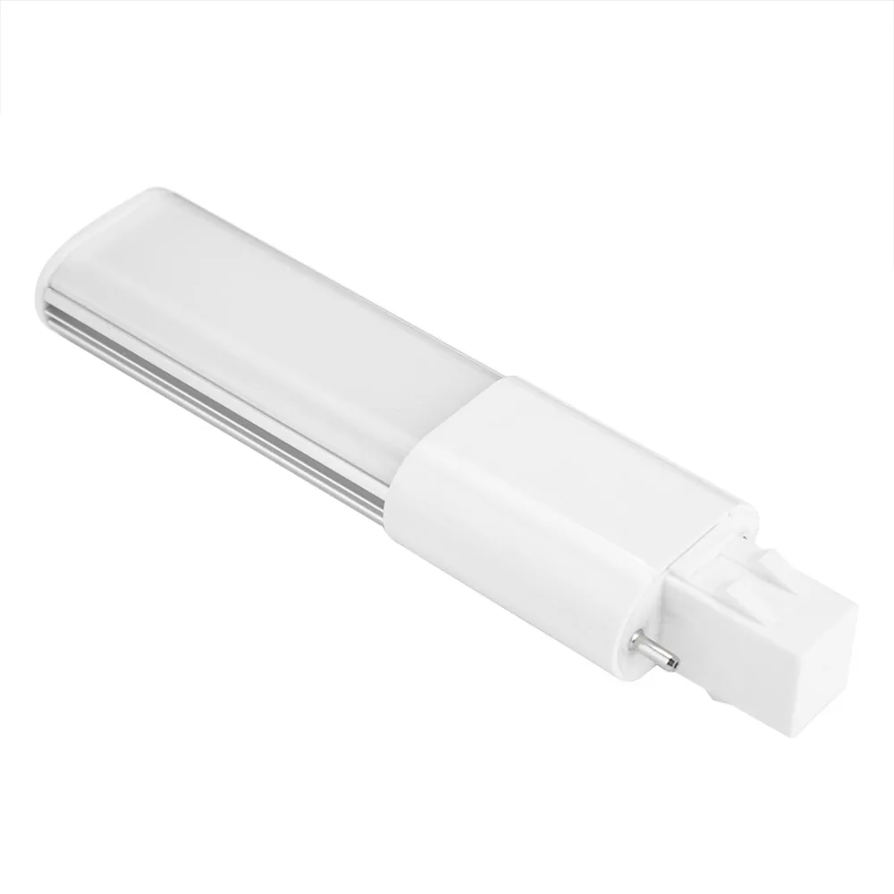 2 Pack Bright G23/GX23 LED Bulb 2-Pin AC 85-265V LED Tube Light 4W 400LM LED Tube Bulb Ceiling Light