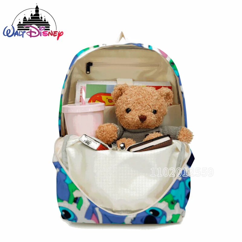 Sac à Dos de Marque de Luxe Disney Stitch pour Enfant, Cartable d'École, Grande Capacité, Loisirs, Voyage, Garçon, Nouvelle Collection