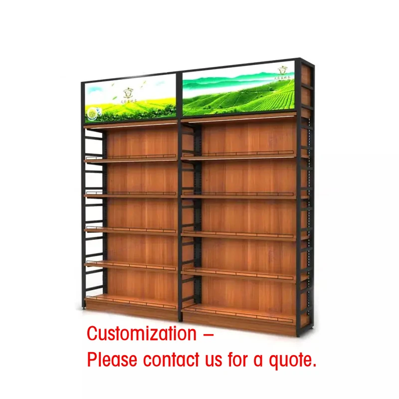 custom.Hot Popular Supermarket Rack Light Duty Customized Floor Display Stand Powder Coated 30-80kg/layer Capacity
