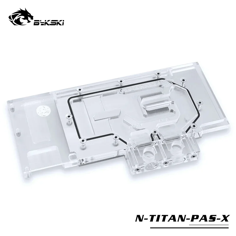 Bykski N-TITAN-PAS-X GPU Water Block for NVIDIA GTX TITAN XP/X-Pascal/ GTX1070/1080/1080TI Founder/Reference Edition/Full Cover