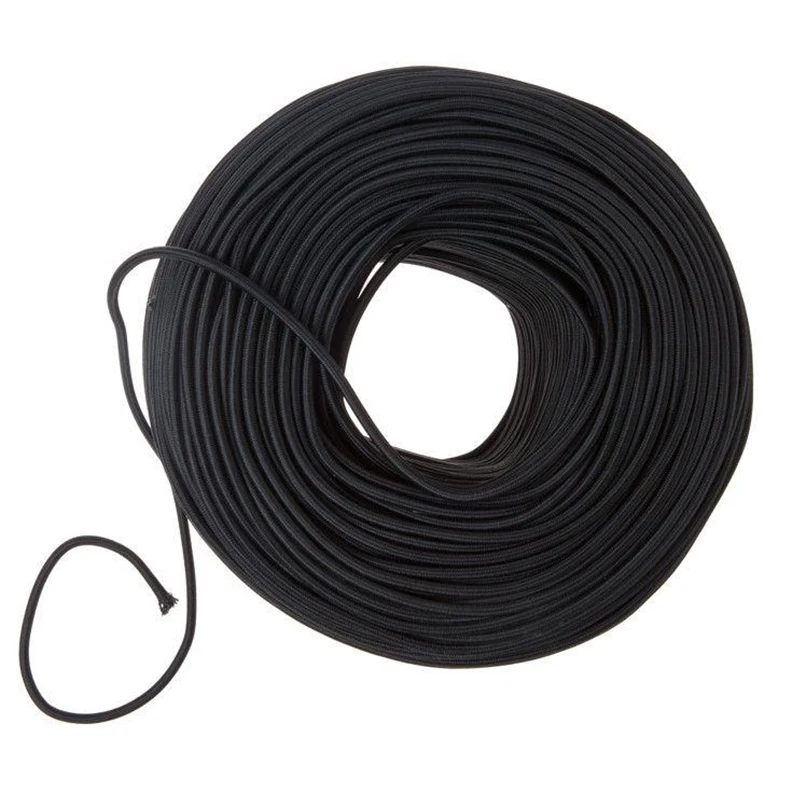 2M 5M 10M 2 Core 0.75mm2 Textile Electric Wire Fabric Cloth Braided Flex Cable Vintage Lamp Cord Vintage Edison Lamp Wire