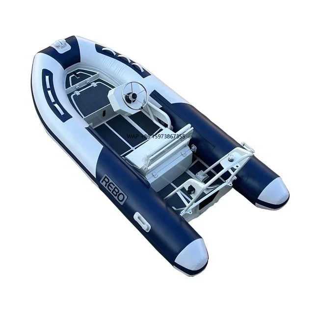 

Надувная лодка RIB 330 (11 футов) с жестким алюминиевым корпусом из Hypalon/PVC