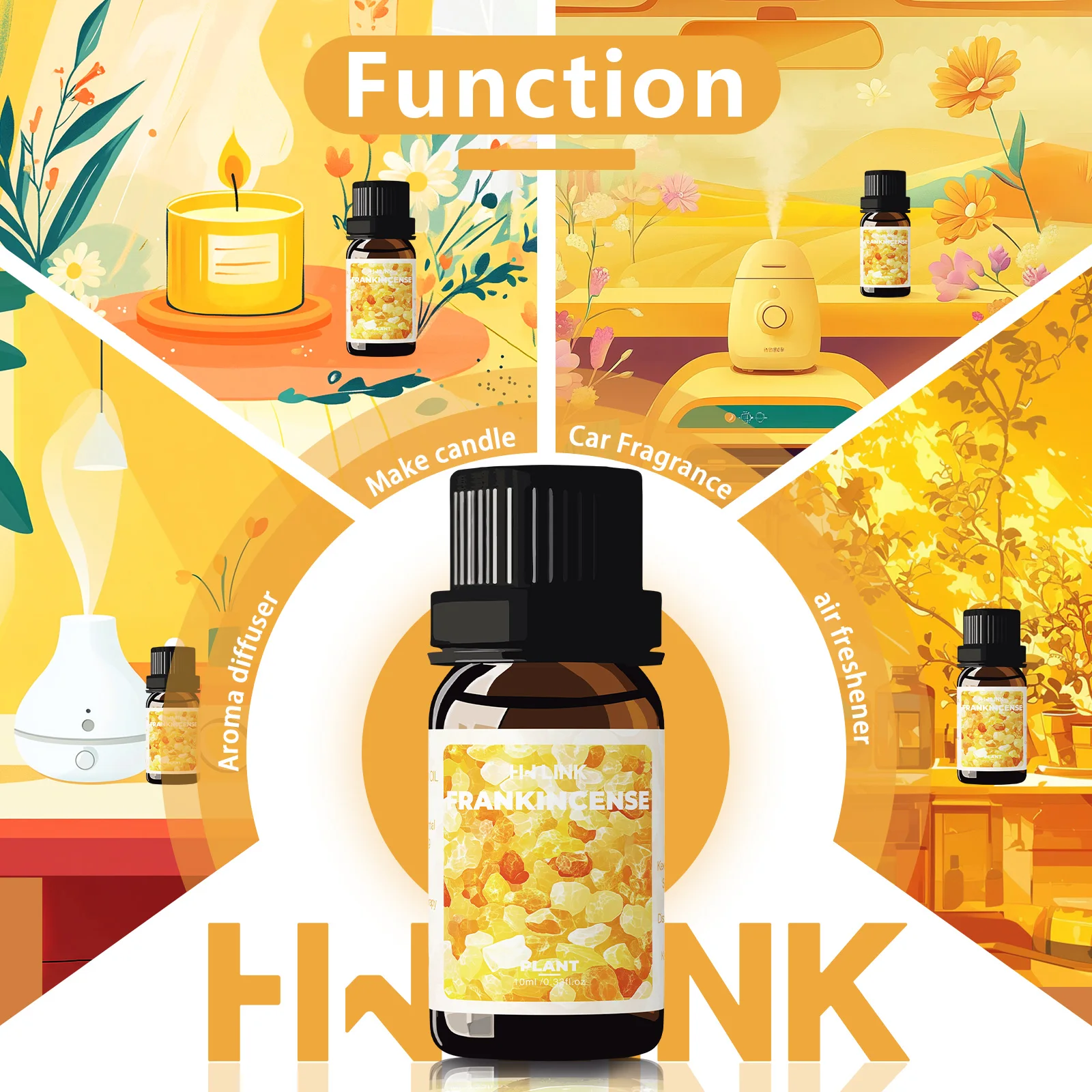 Frankincense Essential Oil 10ml Pure Natural Frankincense Oil For Home Diffusers,Aromatherapy
