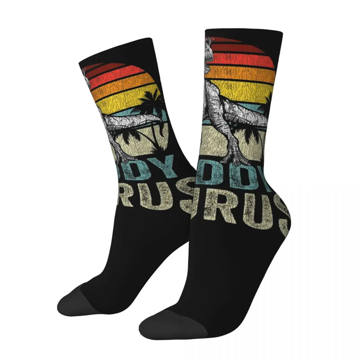 Papasaurus Men and Women printing Socks,Leisure Applicable throughout the year Dressing Gift