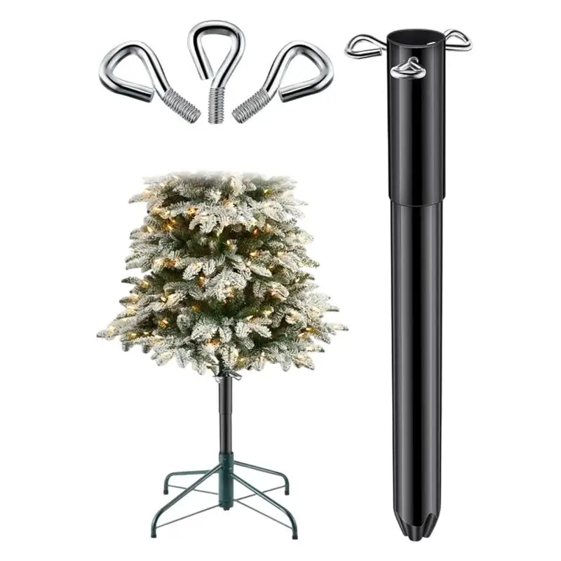 Christmas Tree Height Extender Christmas Tree Base Height Extender With 3 Fixing Screws Metal Multipurpose Artificial Tree Riser