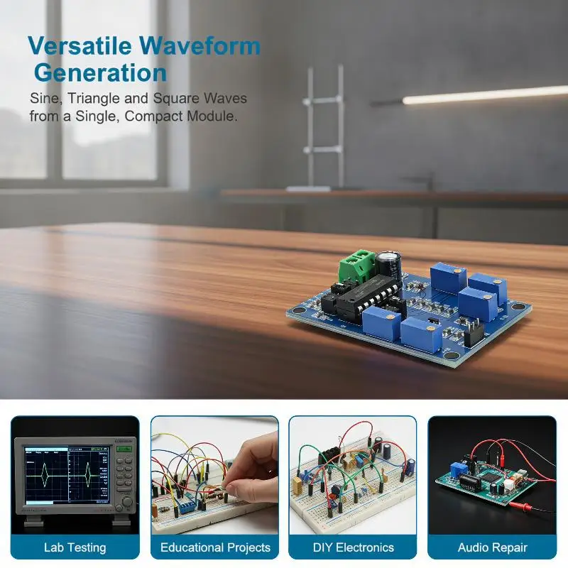 ICL8038 Medium Low Frequency Signal Source Waveform Signal Generator Wave Module