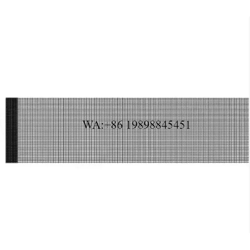 WMWMNU Indoor Outdoor Adhesive Transparent Flexible LED Film Crystal Screen Display Panel Transparent LED Film Screen for