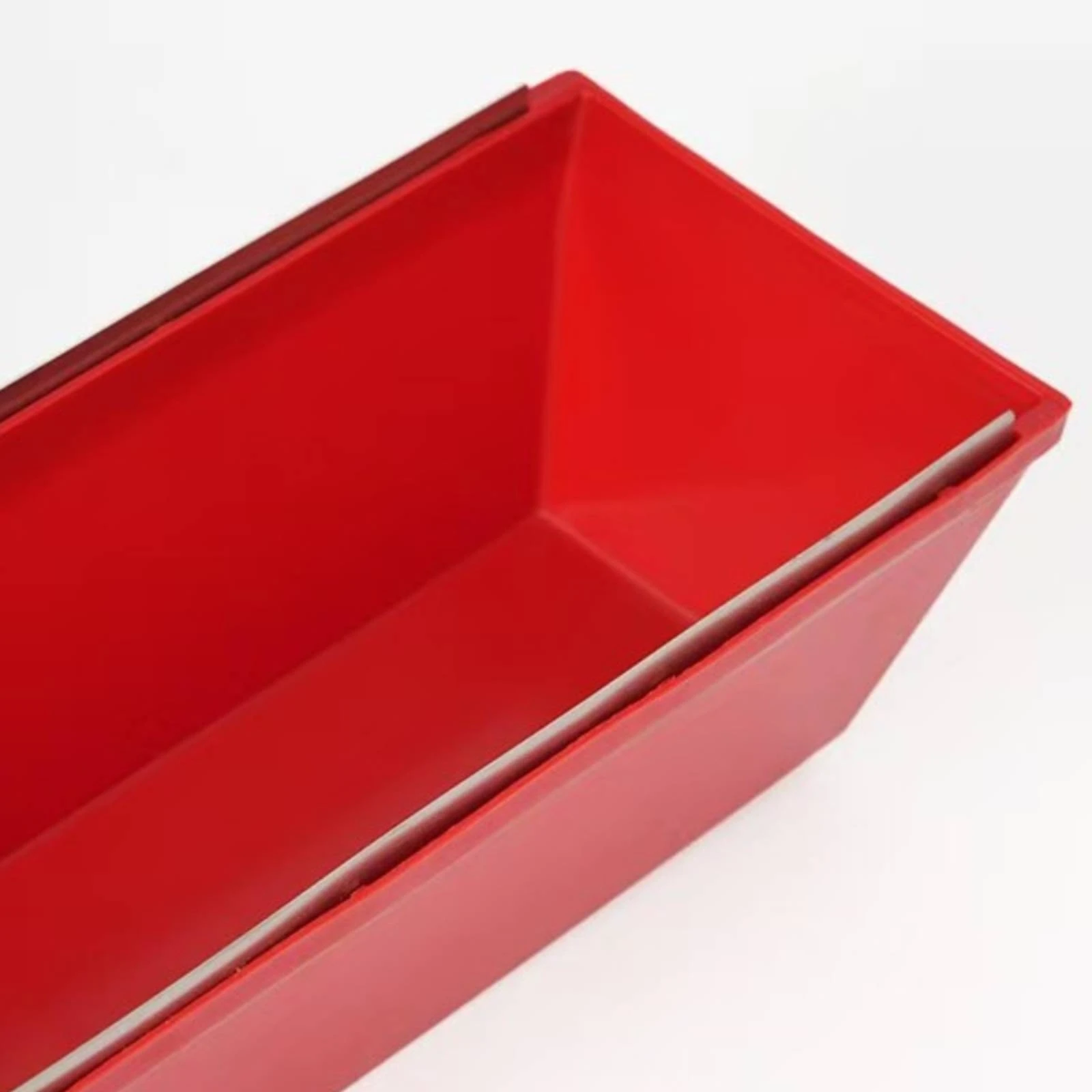 Paint Cornerbox Rigid Mud Pan with Scraper Plastering Mud Tray Strong Strong for Plasterers, Home Renovation