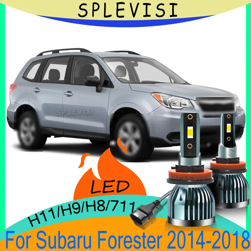 

Smooth Night Driving Instant-On Illumination H11/H9 Effortless Setup Low Beam Bulbs For Subaru Forester 2014 2015 2016 2017 2018