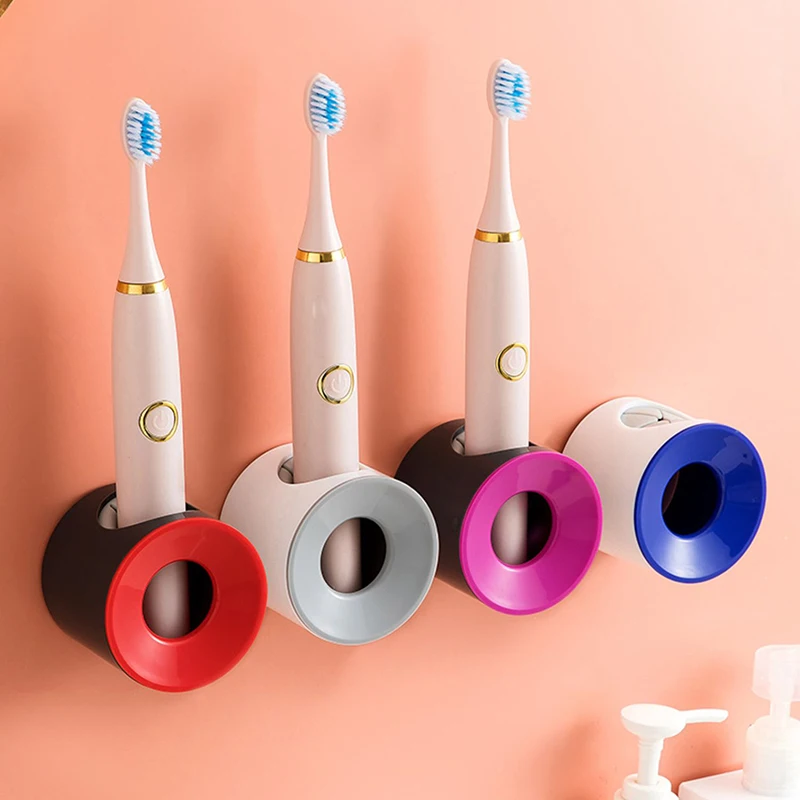 Soporte de pared para cepillo de dientes eléctrico, ganchos de almacenamiento, organizador de accesorios de baño, salle de baño