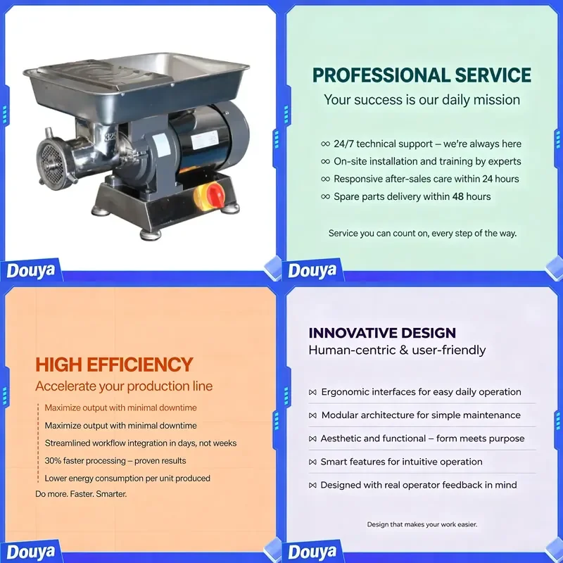 OEM ODM Custom Taiwanese Countertop Meat Mincer Food Processing Equipment
