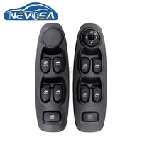 Novosa-Interruptor de ventana eléctrica delantera izquierda, botón de espejo para Hyundai Accent 93570, 25300, 2002, 2003, 2004, 2005, 620W10270, LHD, 2006-