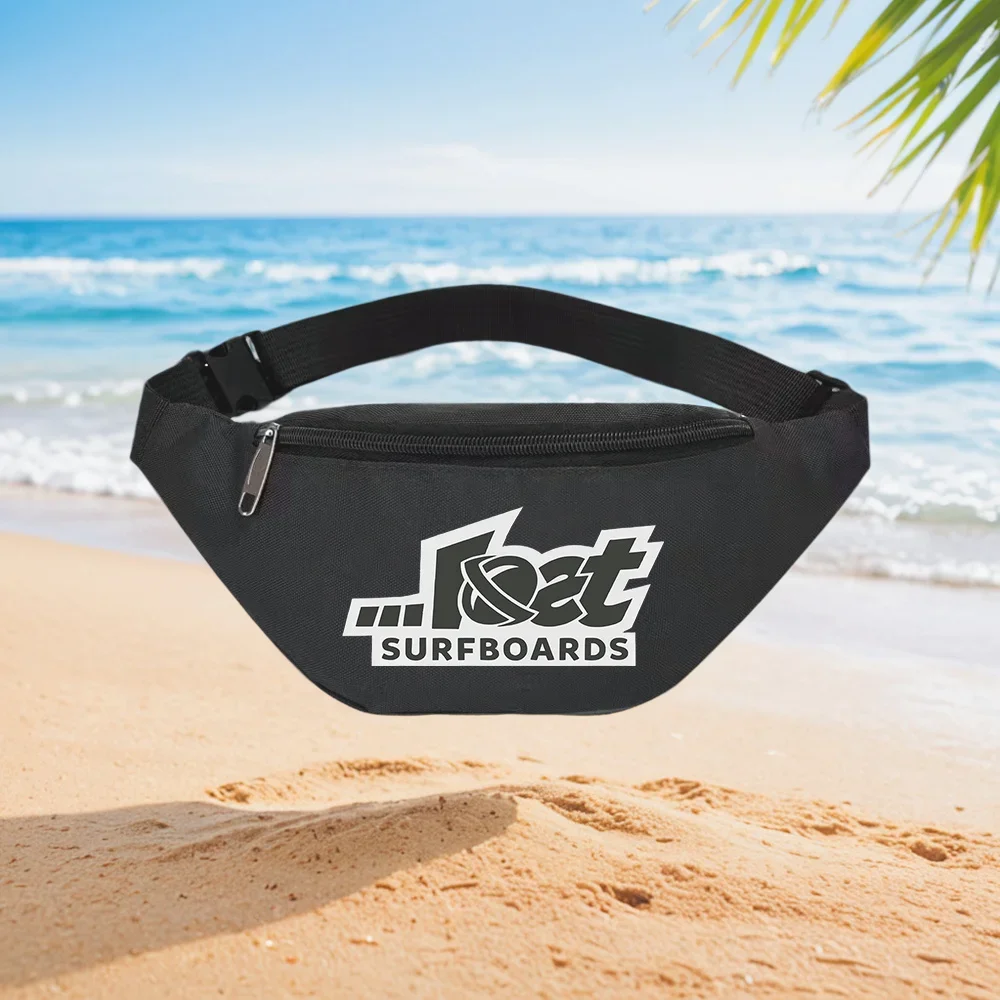 Lost Surfboards Logo Surfboard Design Graphic Waist Backpack Crossbody Chest Bag Street Casual Sporty Fashionable Simple Unique