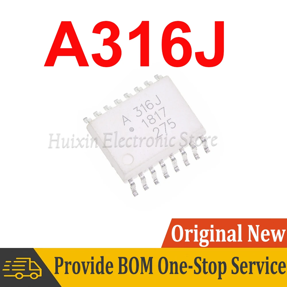 

10PCS A316J SOP16 HCPL-316J SOP HCPL316J SMD SOP-16 New and Original IC Chipset