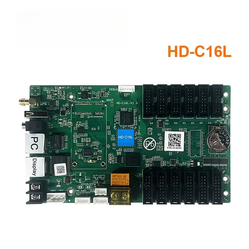 C08L C16L LED Display Module Control Card with Wi-Fi LED Display Asynchronous Control System for Small Medium LED Screen