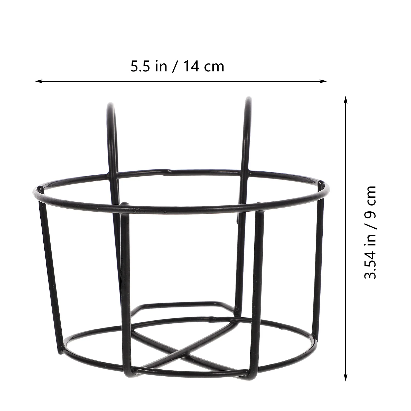 3 szt. Okrągłe kwietniki wiszące, wysokiej jakości uchwyty na rośliny do balkonu, na balustradę, do dekoracji doniczek, do domu, biura, ogrodu.