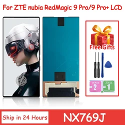 6.8”New For ZTE nubia Red Magic 9 Pro LCD NX769J Display Touch Screen Digitizer Assembly For RedMagic 9Pro+ Plus Display
