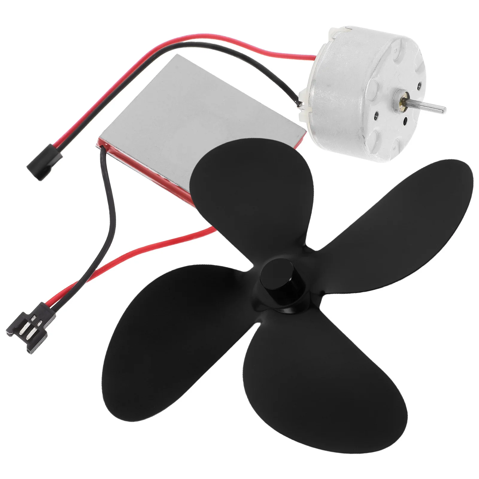 

1 set 1 Set Wall Fireplace Fan Repair Kit Thermal Motor Replacement Blower Generator Sheets Compatible With Wood Stoves Heat