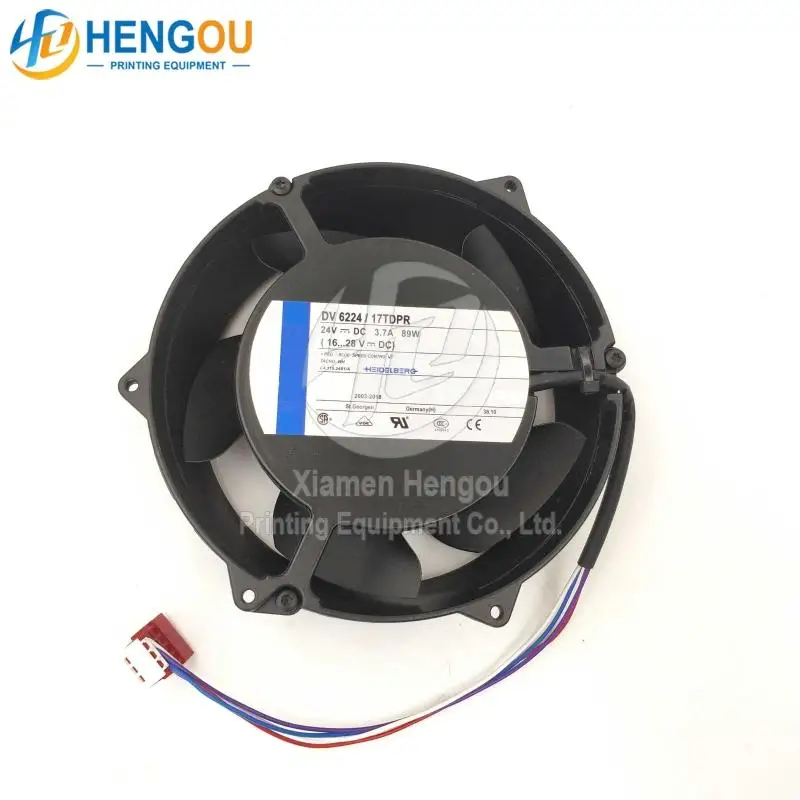 L4.115.2481 Feeder Fan Heidelber Accessories Printer Parts dv 6224/17tdpr 170X50MM 24V 3.7A 89W