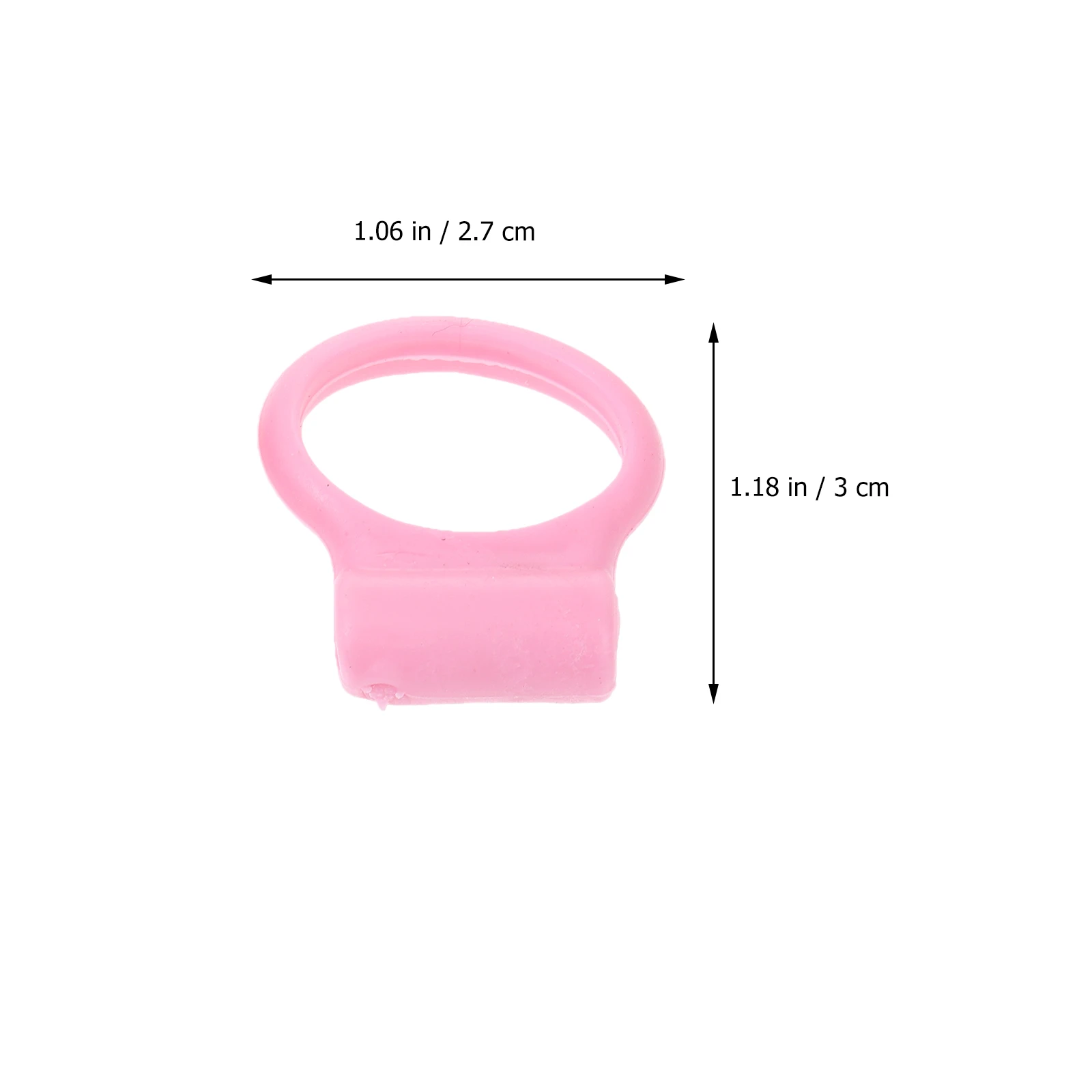 

18 pcs Silicone Finger Rings Chopstick Learning Tool Durable Toddler Training Rings s Practice Sticks for