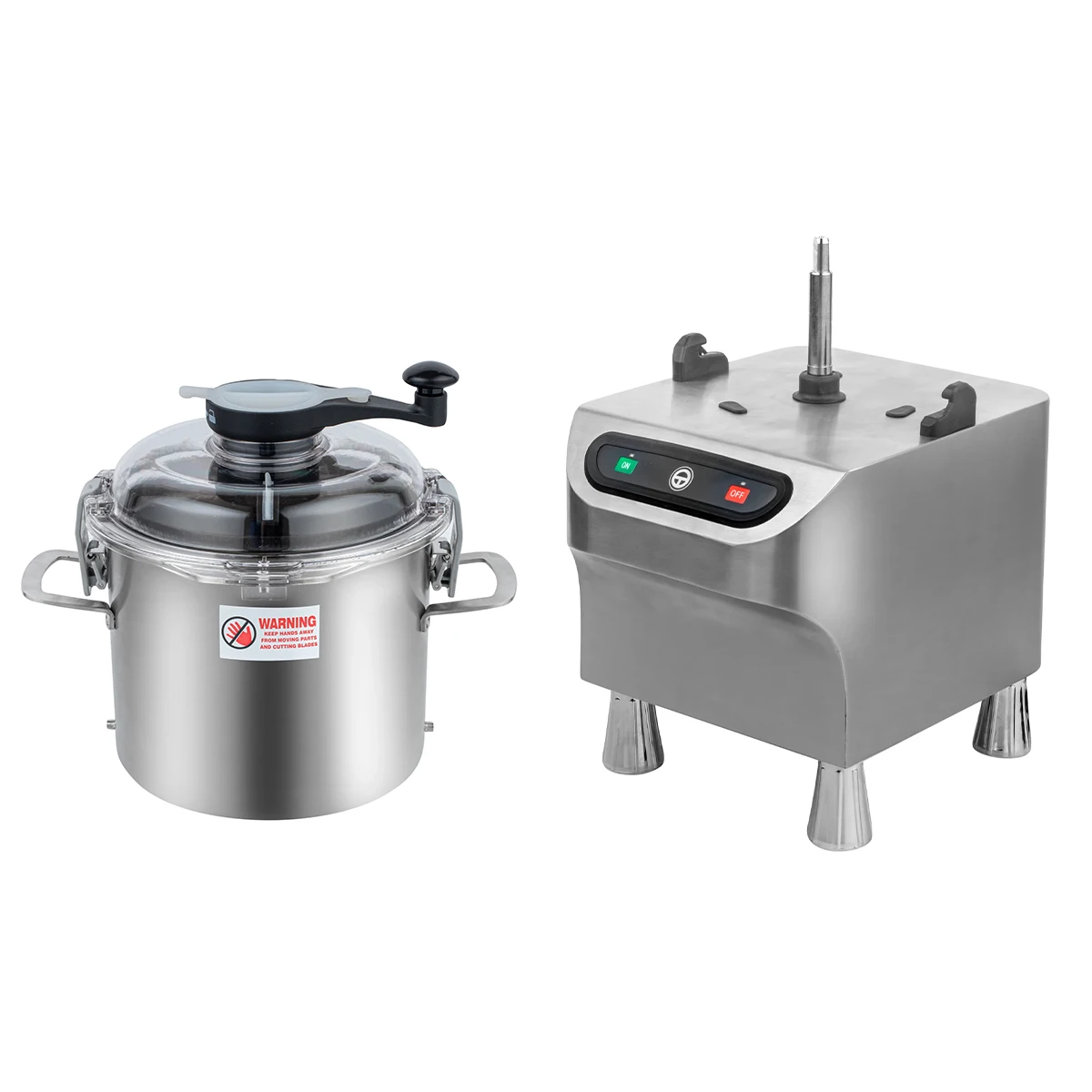 Food Processor Electric Food Chopper 5L 8L 12L 18L Batch Bowl Meat Processor for Nuts, Meat, Onion, Garlic, Baby Food