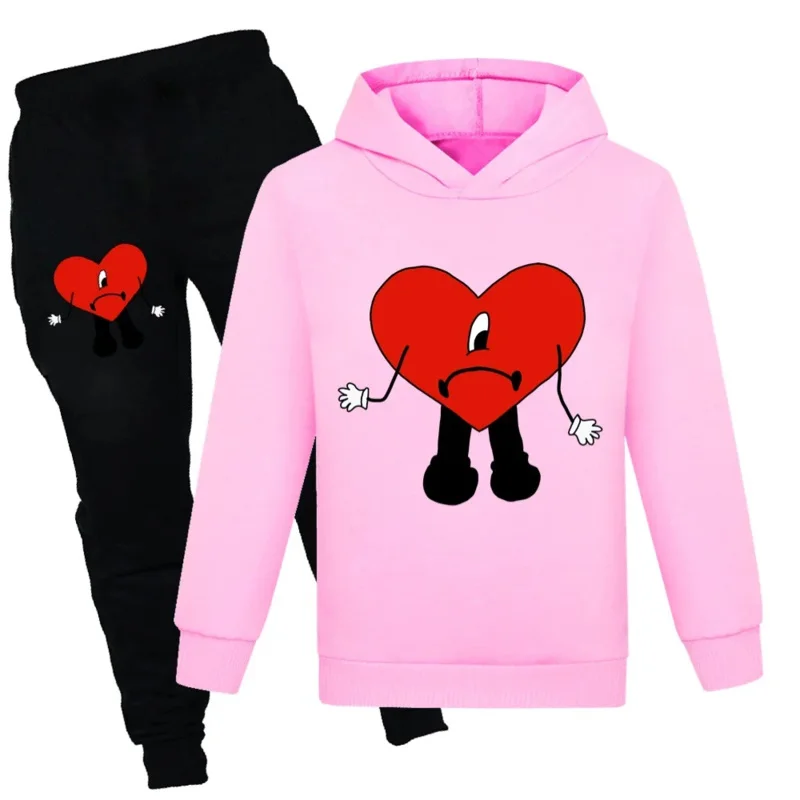 AIAI 2025 ربيع الخريف الصبي الفتاة Un Verano Sin Ti هوديس الأطفال طويلة الأكمام بلايز عادية الاطفال سيئة الأرنب البلوز