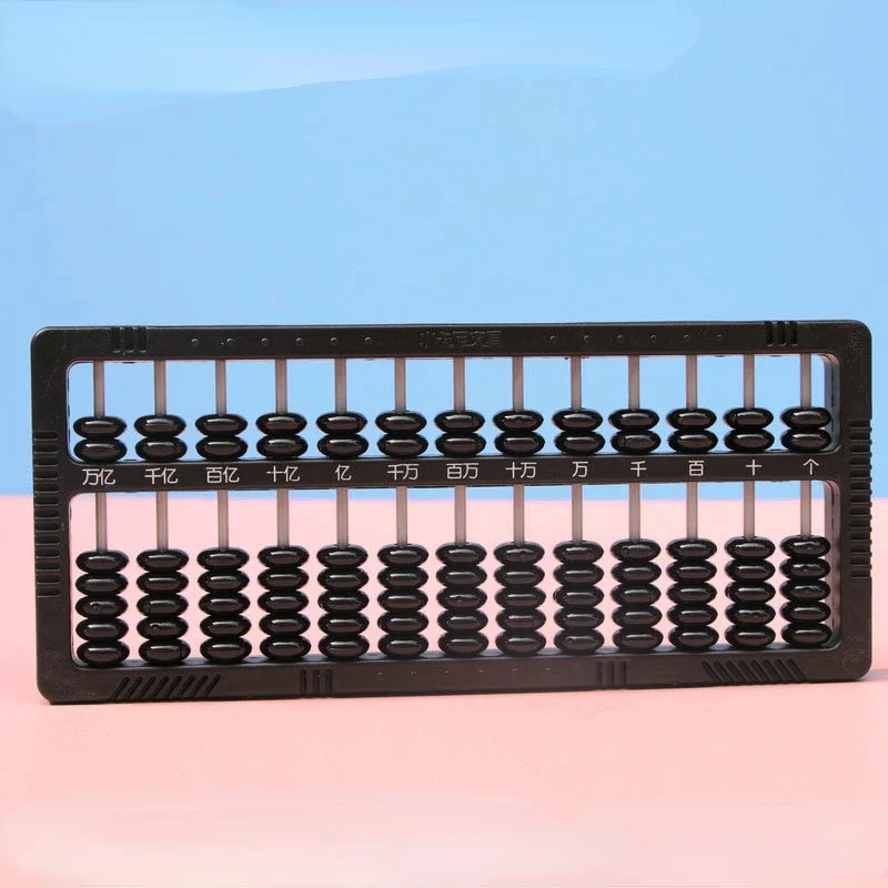 Abacus 7 Beads 13 Rows Kid Learning Math Arithmetic Calculation Tools Chinese Traditional Abacus Educational Toys for Children