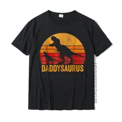 Funny Daddy Dinosaur T Shirt Daddysaurus Fathers Day Shirts Tees New Arrival Casual Cotton Mens T Shirts Casual