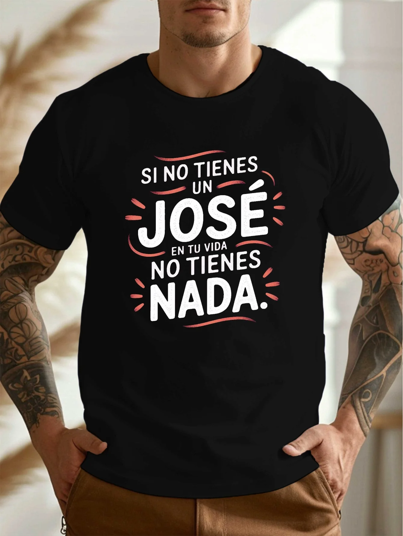Men's Funny Spanish Saying T-Shirt- 