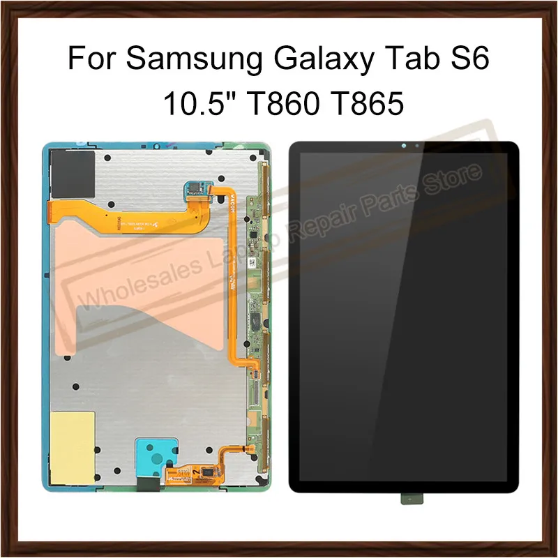 Оригинальный ЖК-дисплей для Samsung Galaxy Tab S6 10,5 дюйма T860 T865 2019, дигитайзер сенсорного экрана в сборе для Samsung T860 SM-T860