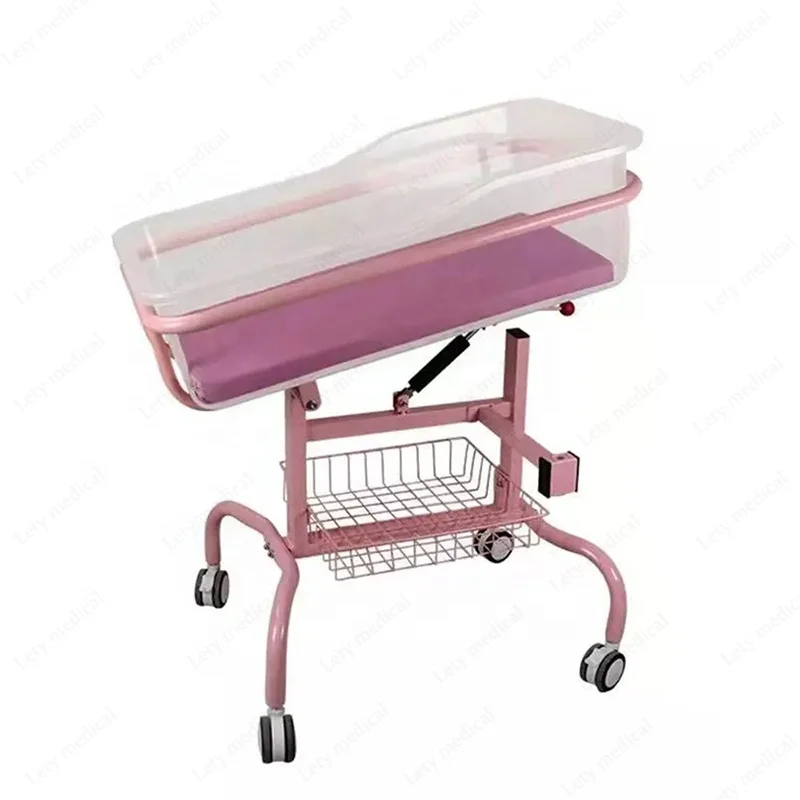 

Baby New Born Bed Hospital Use Movable ABS