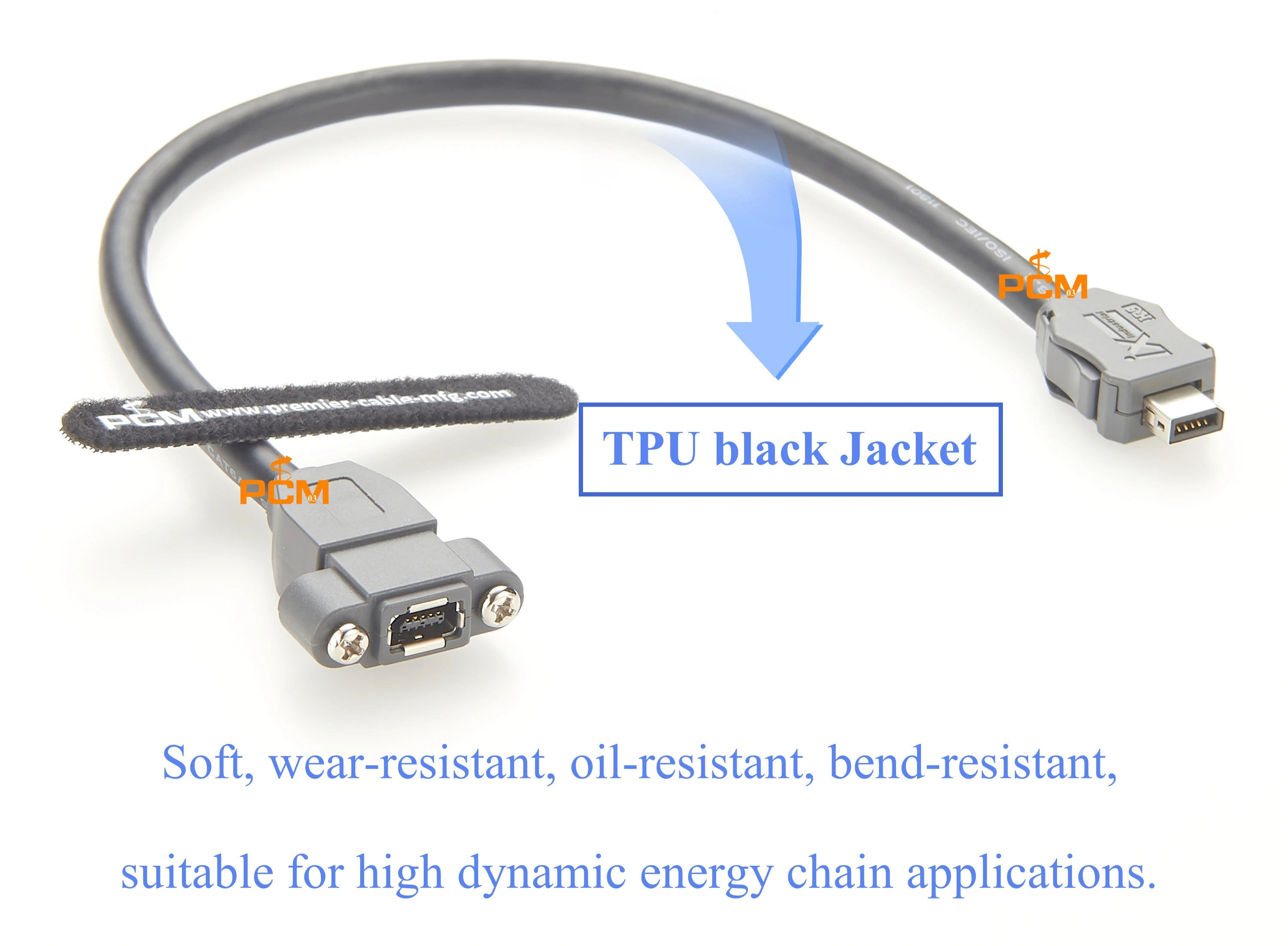 IX Industrial In-line Jack ix Stecker zu IX Industrial Stecker Ethernet CAT6A S/FTP Kabel Schraubverriegelung Panelmontage ersetzt RJ45 – Detail 3