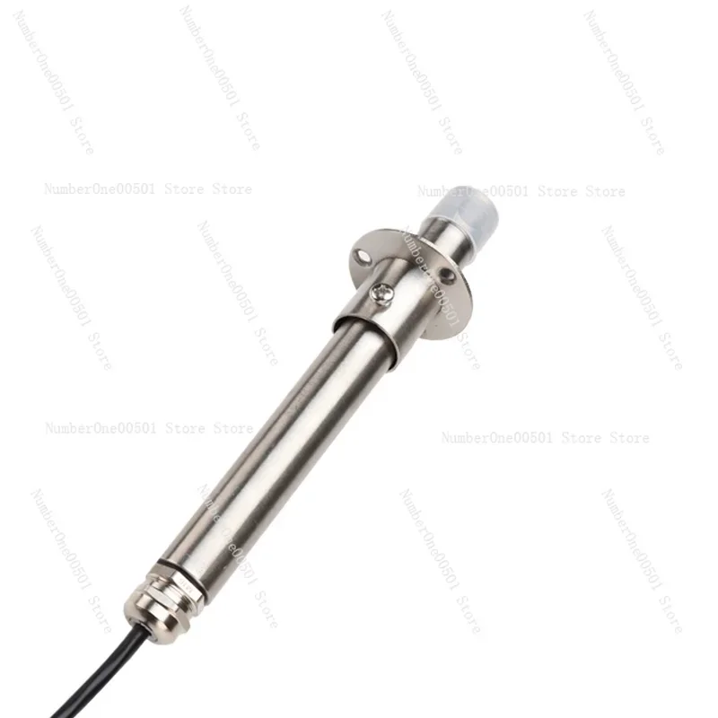 Thermal Wind Speed Sensor RS485 High Precision Measurement Anemometer Stainless Steel Air Volume Transmitter Anemometer