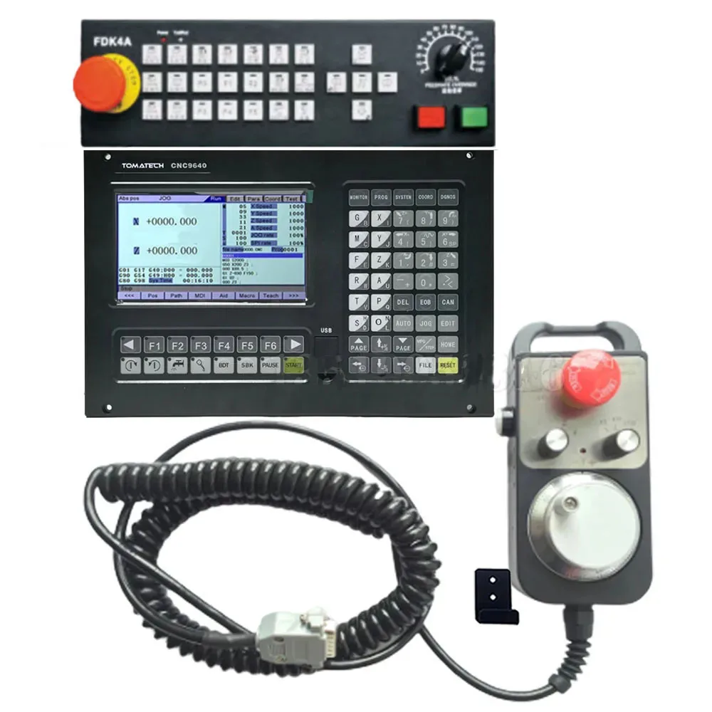 

Новый комплект контроллера токарного станка с ЧПУ 9640/Cnc9650 заменяет Cnc4640 новейшим процессором и большой памятью (512 Мб)