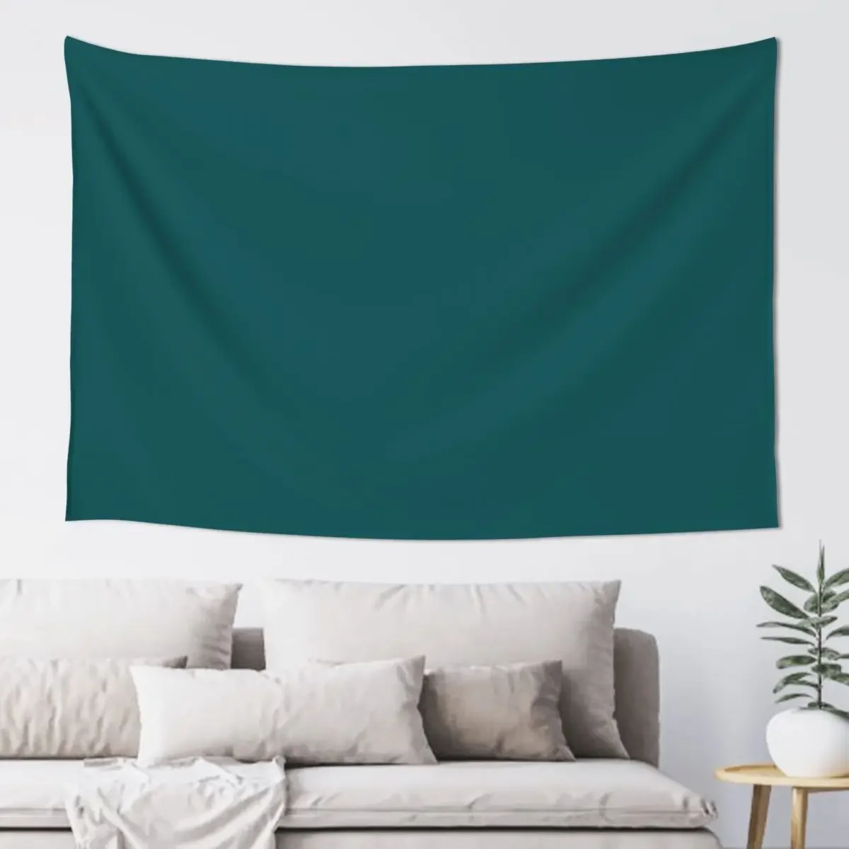 Deep Teal Accent Color Decor - Lowest Price On Site Tapestry On The Wall Wall Art Tapestry