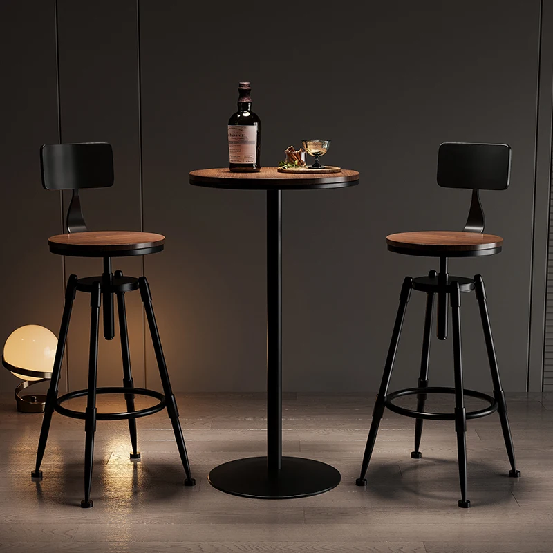 Bar Stools Swivel Backless Back Restaurant Modern Bar Stool Design Furniture Luxury