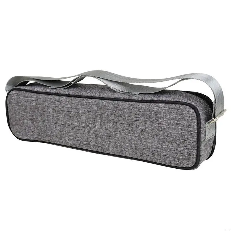 

242F PU Leather Flute for Case Oxford Cloth Carrying Handbag Durable for 16 Hole 17 H