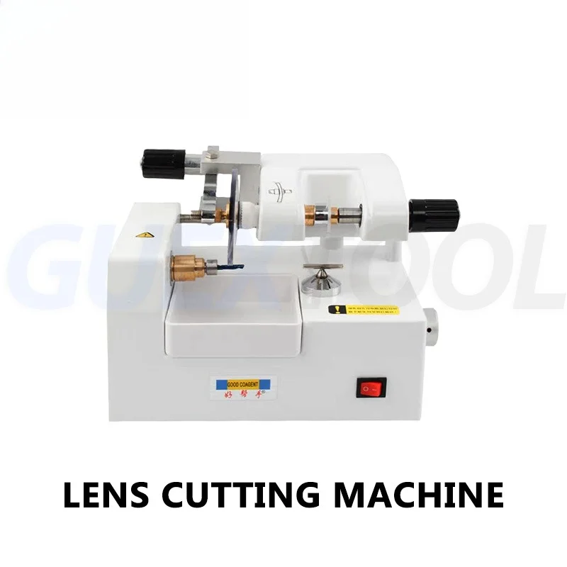 Exuan Brand Glasses Lens Rapid Cutting & Grinding Machine with 70W Power 220V/50Hz for Lens Processing and Edge Smoothing
