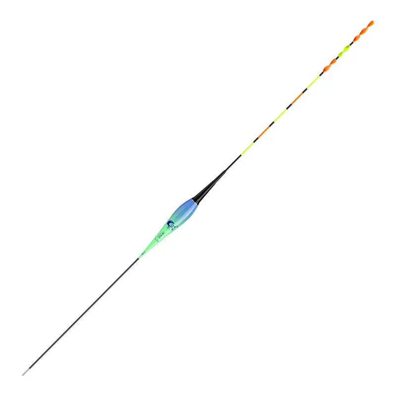 قطعتان من الخطاف المزدوج الأغراض ليلاً ونهارًا، عوامة مضيئة متغيرة الألوان مع حساسية عالية، عوامة إلكترونية جريئة ولافتة للنظر