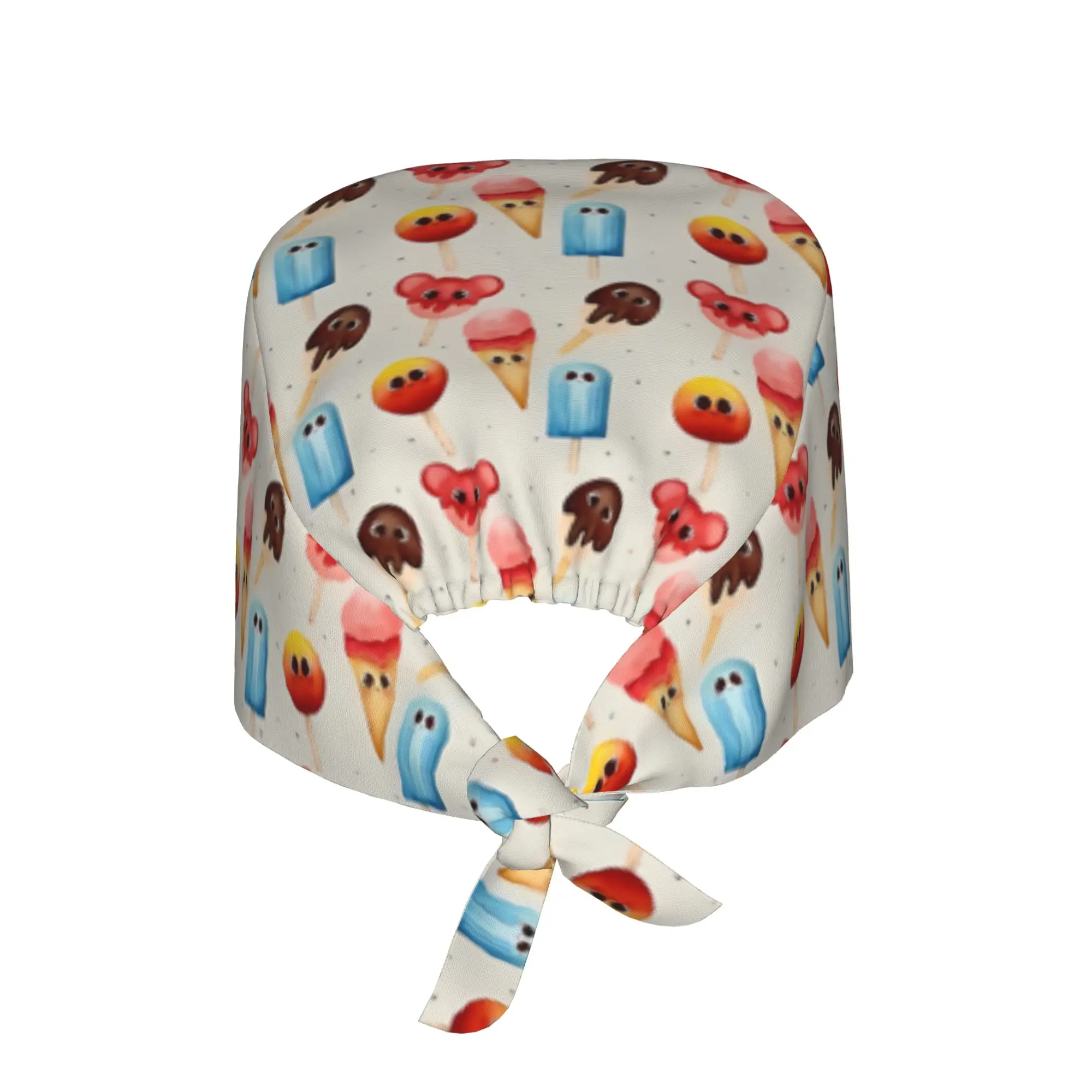Mouse Head Ice Cream  WorkCap Work Working Cap Adgusted Fashion Printed Multi-Scenario