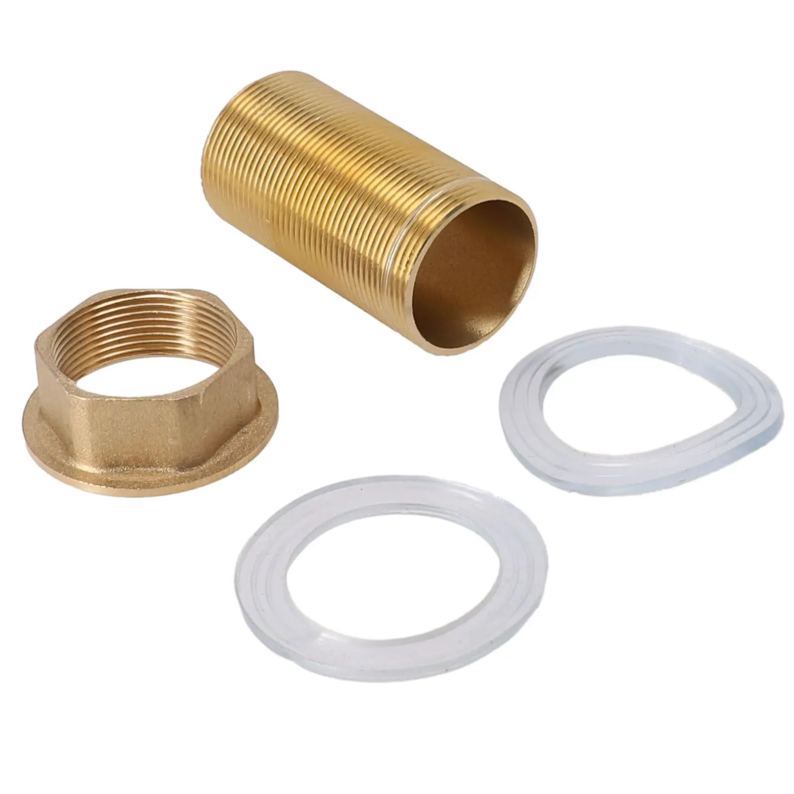 Repair Kit Enhance your Kitchen Basin Tap with Threaded Brass Tube Nut Repair Fitting Kit Included and Reliable