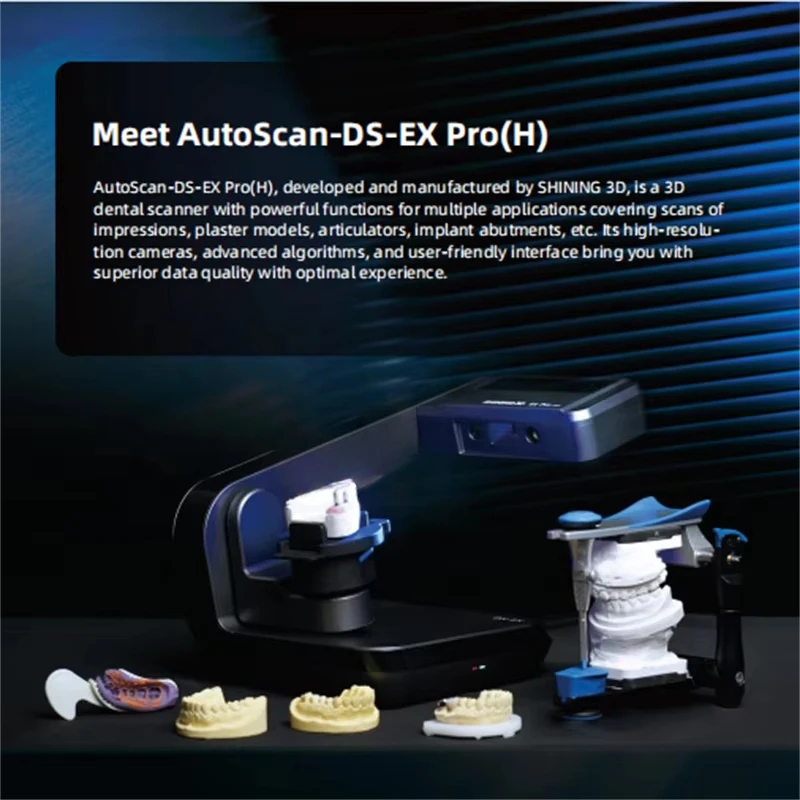 Настольный сканер Cam для стоматологического компьютера, 5,0 МП, блестящее 3D-автоматическое сканирование