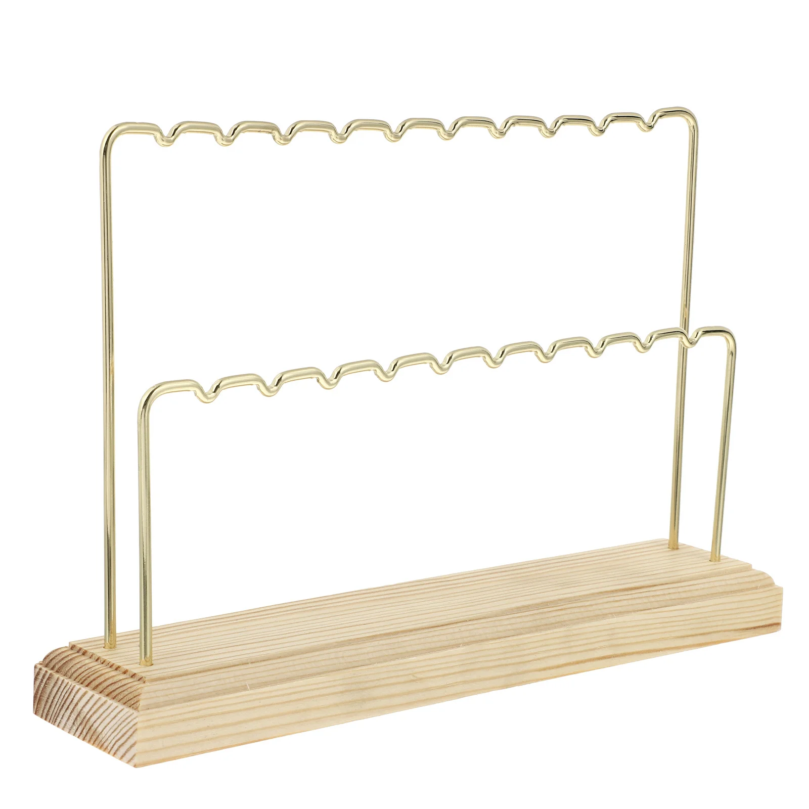 

Подставка для сережек с деревянным основанием, минималистичный органайзер для украшений, стойка для хранения, декор для прикроватной тумбочки