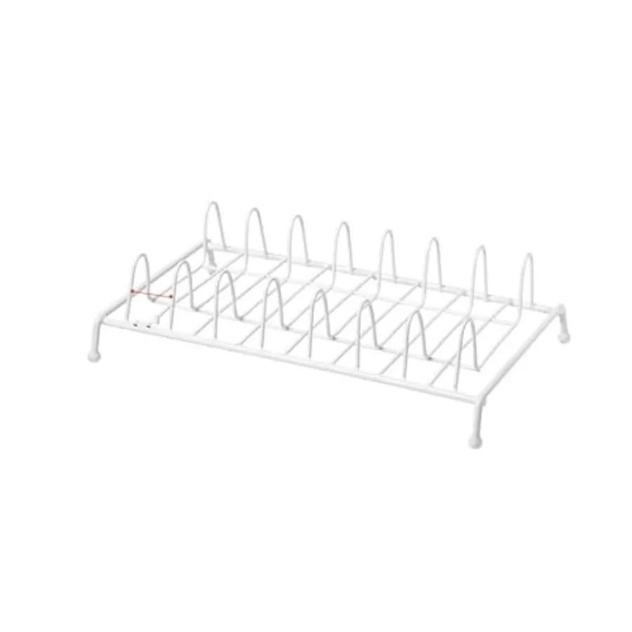 

Dish Drying Rack, 11 x 6in Small Dish Rack for Kitchen Counter Metal Kitchen Plate Storage Drainer Utensil Holder Display Racks