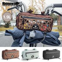 Rhinowalk Bike Handlebar Bag Cycling Bike Front Storage Bag For All Bike Styles With Internal Small Compartments Straps Install