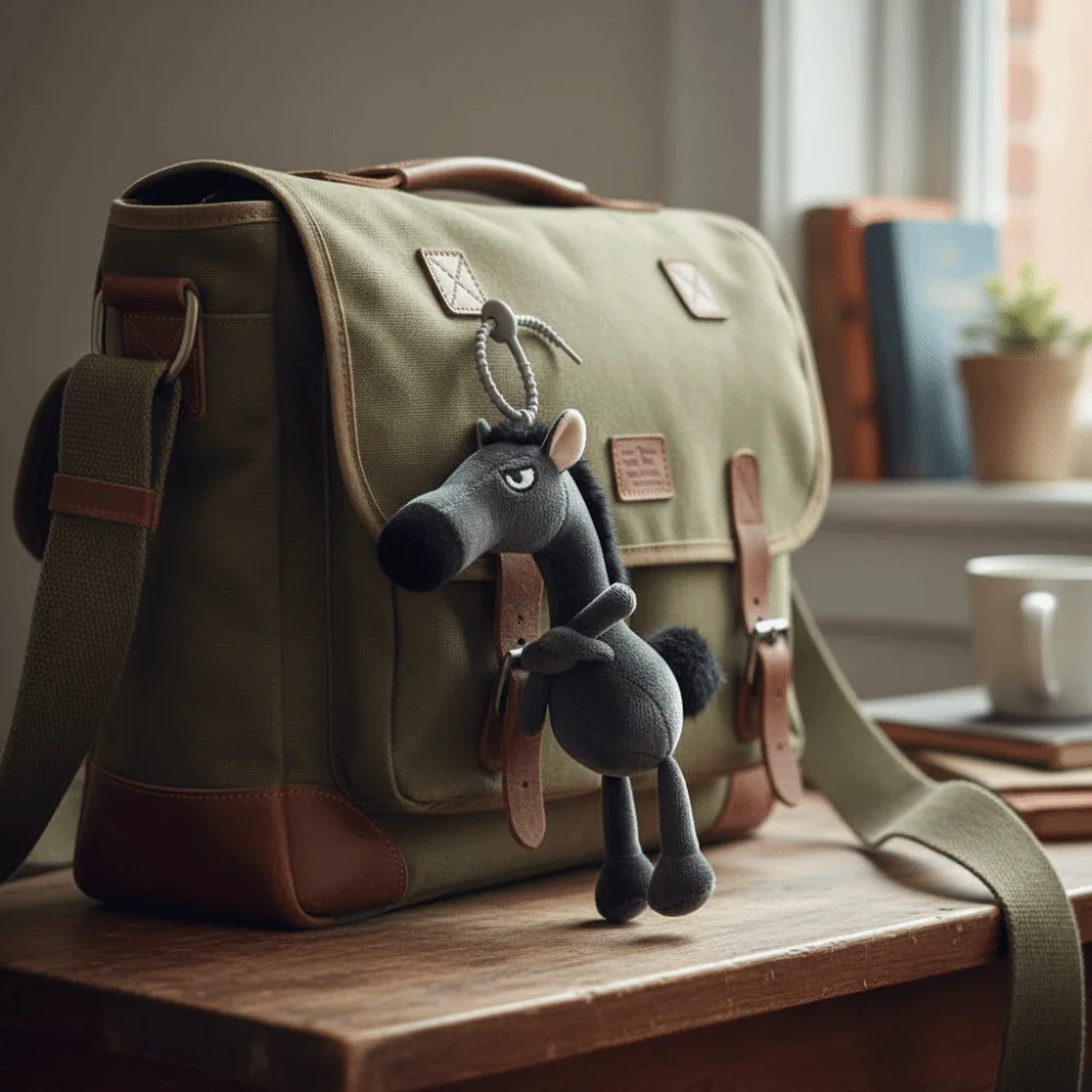 

Cute Cartoon Horse Keychain Craftsmanship Fantasy Style Pony Bag Hanging Charms Ornaments Funny Horse Pendent Room Decoration